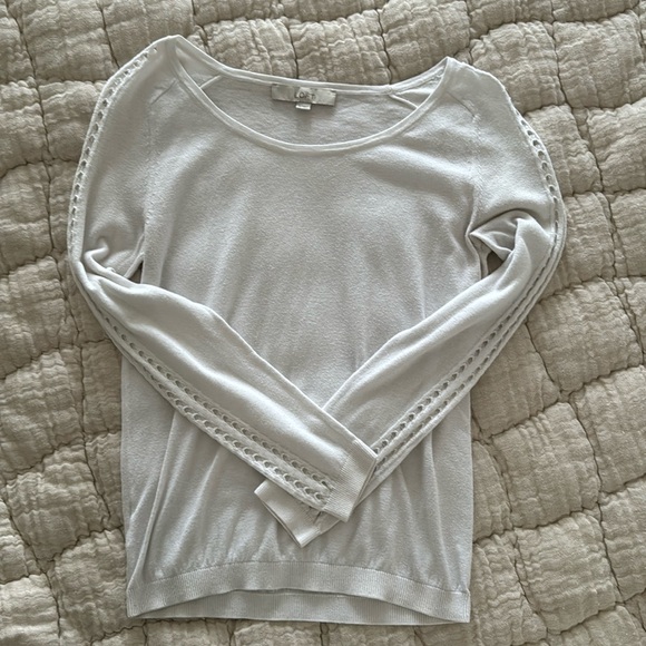 Loft white sweater - Picture 2 of 5